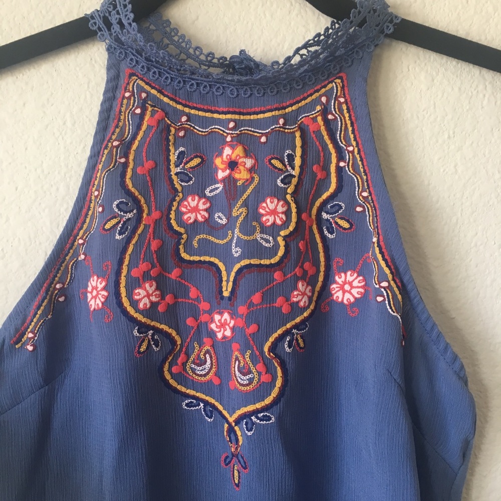 Racerback Embroidered Tank - Picture 2 of 8